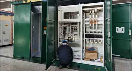 福州冯岩线上教育平台有限公司箱式变电站支援上海“火神山”医院建设